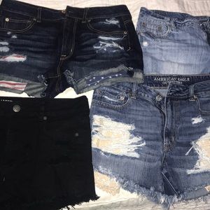 Lot of GUC American Eagle shorts